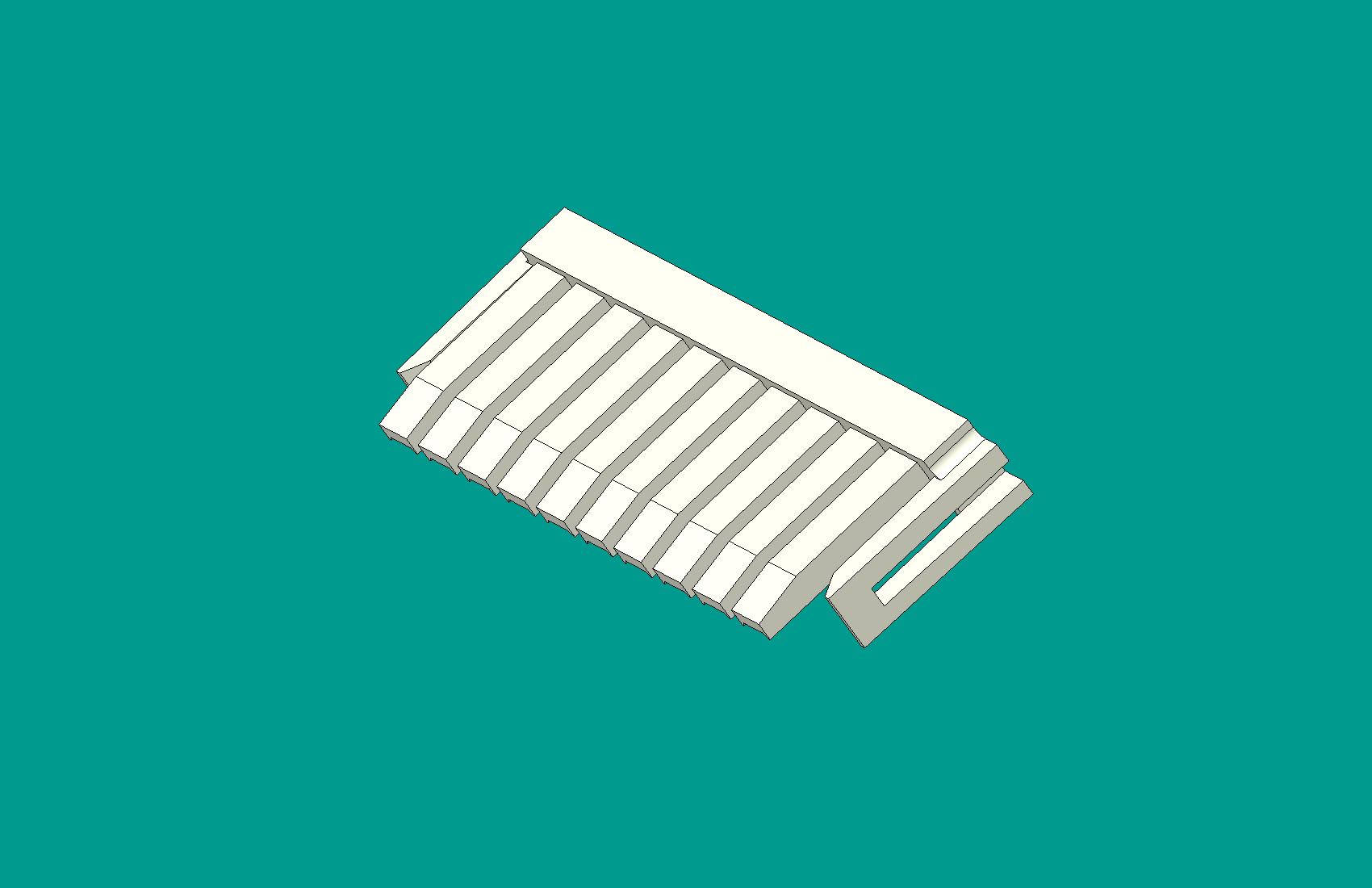 2.0間距，PNIS-10V鎖片