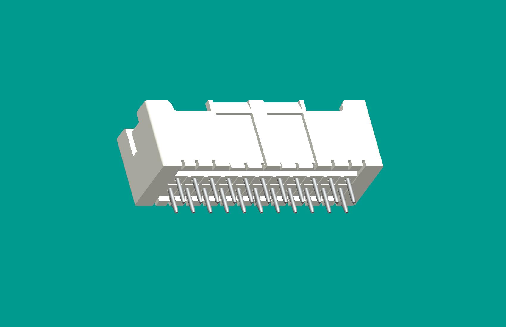 XAD-2×11A立式針座本色/高灼熱絲