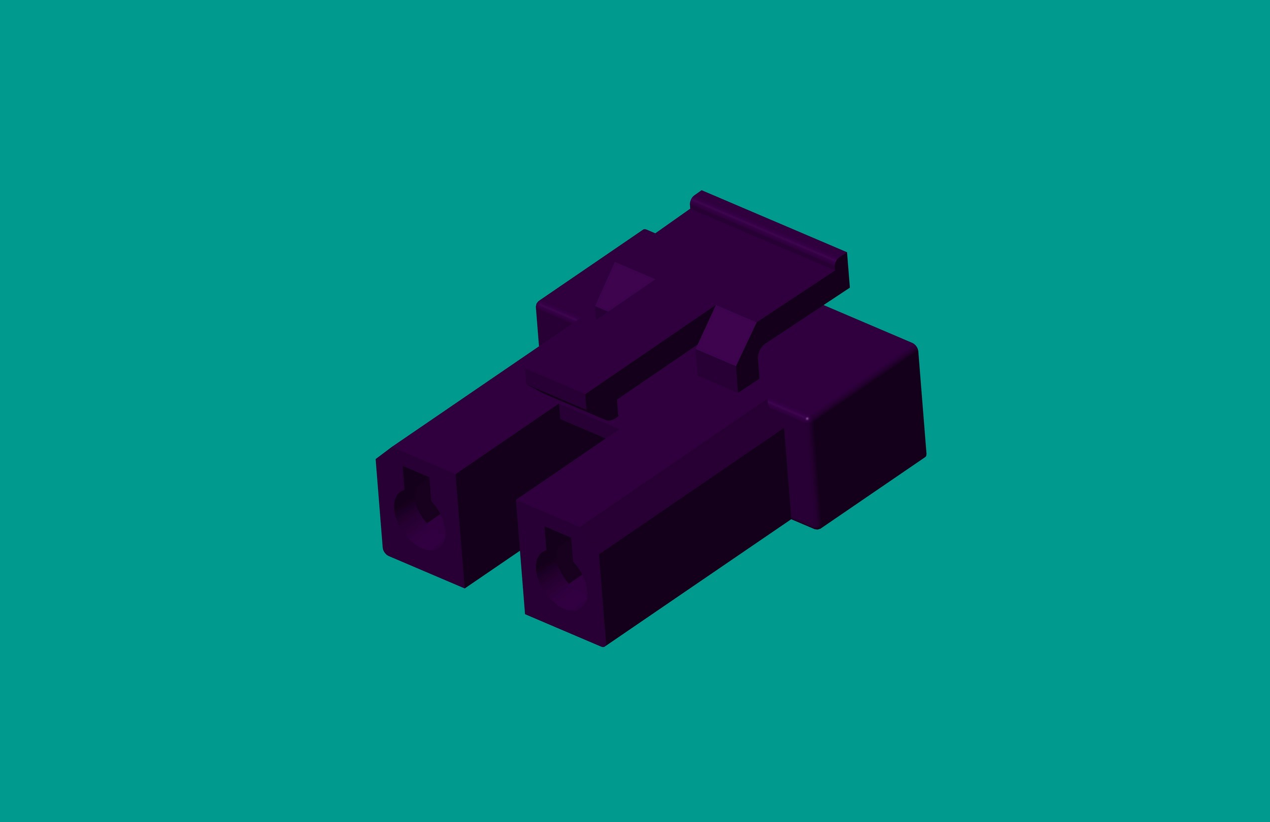 2.1洗衣機(jī)塑件-2孔紫色-高灼熱絲