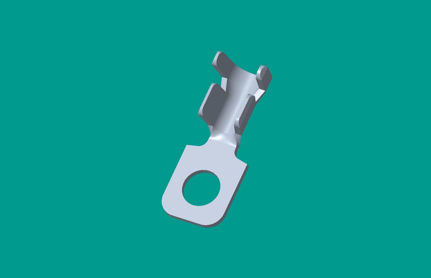 4.3方形接地端子高腳